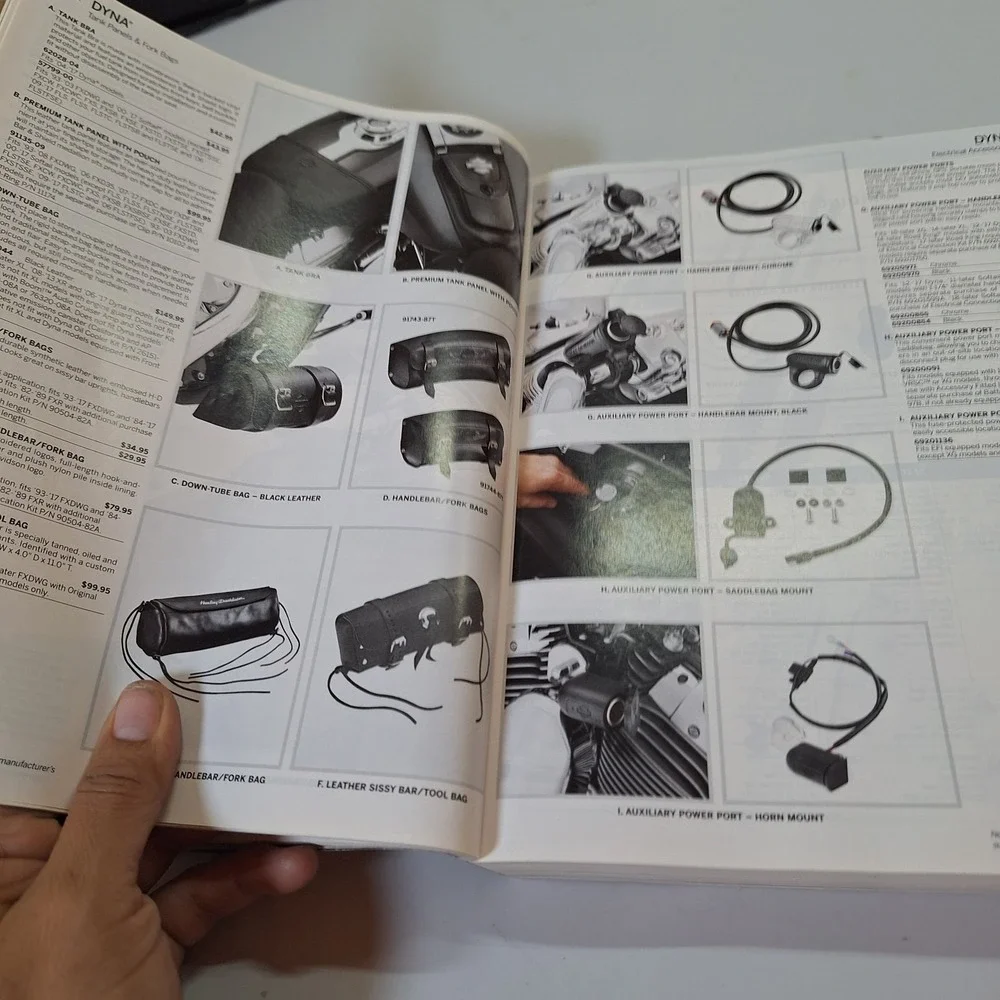2018 Harley Davidson Genuine Motor Parts Accessories Catalog OEM Motorcycle Book